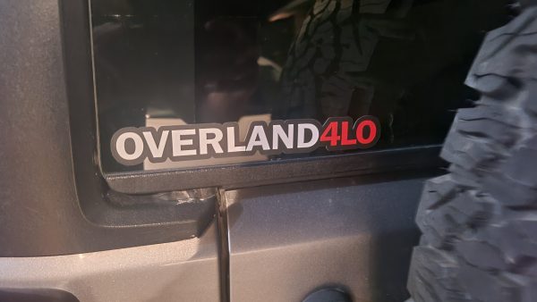 Overland 4lo 8" Sticker - Image 5