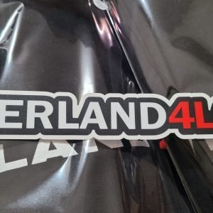 Overland 4lo 8" Sticker